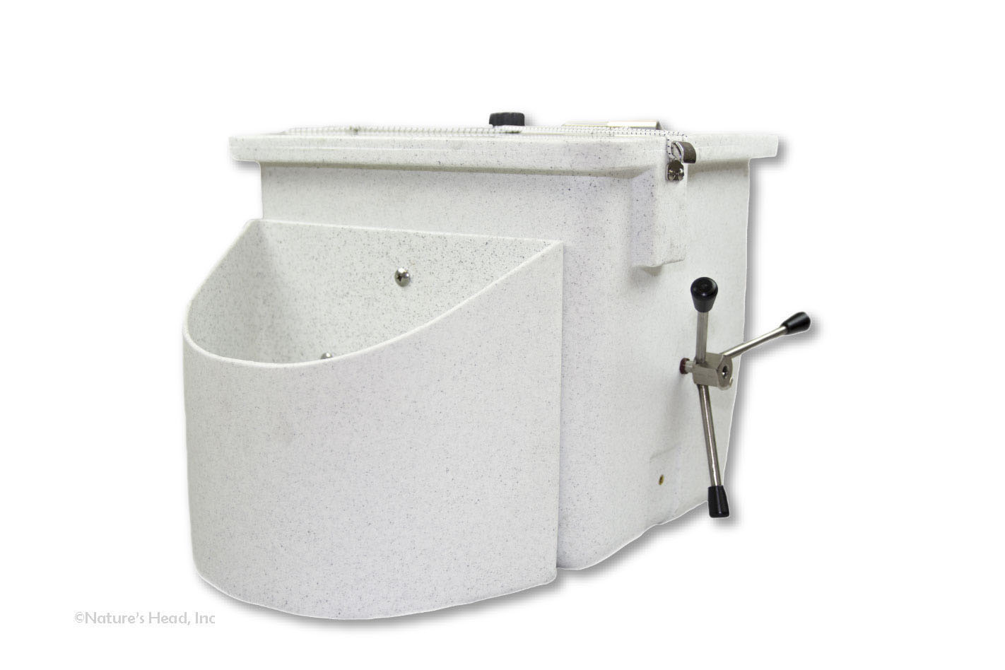 Nature's Head Composting Toilet with Foot Spider Handle