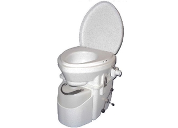 Natures Head Composting Toilet with Spider Handle  composting toilet, waterless toilet, self-contained toilet
