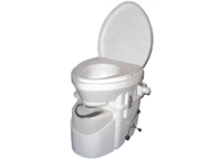Nature's Head Composting Toilet with Spider Handle  composting toilet, waterless toilet, self-contained toilet